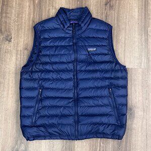 Patagonia Dark Blue Quilted Vest
